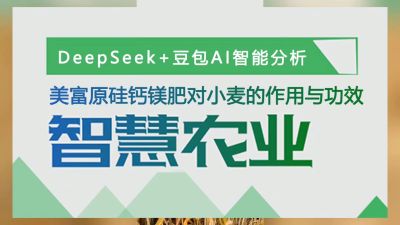 老铁们，马上准备冬小麦种植肥料了，我们用AI智慧农业分析了，美富原，叶碳酶乳酸肽活性硅，中药提取物加矿源，加枯草芽孢杆菌和胶冻样类芽孢杆菌的，中微量元素肥料硅钙镁肥，对小麦提质增产作用功效做分析，大家