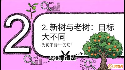 第3节：【春肥策略】开春底肥：新树&ldquo;扩版图&rdquo;，老树&ldquo;点引擎&rdquo;，课程：《柑橘底肥&ldquo;翻身账&rdquo;：从改土到高产的实战全书》