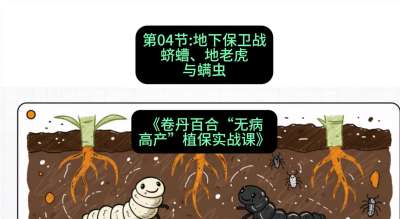 第04节：地下保卫战&mdash;&mdash;蛴螬、地老虎与螨虫 ，课程：《卷丹百合&ldquo;无病高产&rdquo;植保实战课》#识农AI
